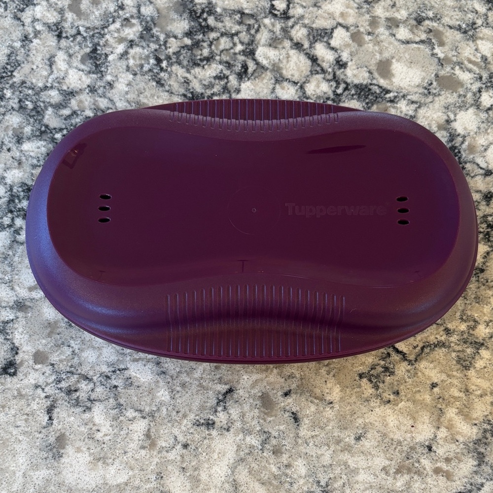 Tupperware Microwave Breakfast Maker Set in Purple New